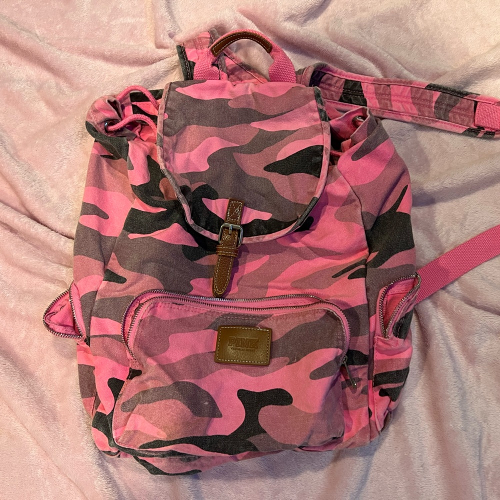 Victoria's Secret PINK drawstring backpack